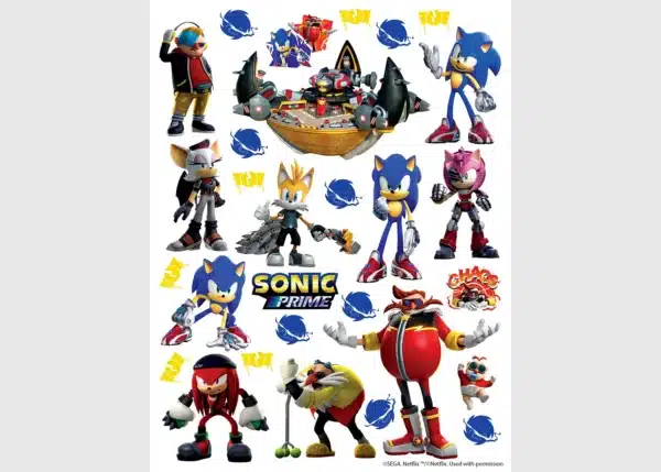 Wall Stickers Sonic, 65 x 85 cm, DK 2367