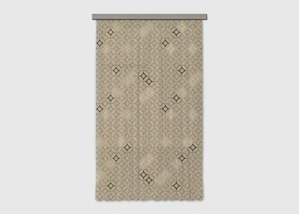 Curtain Abstraction on Brown, 140 x 245 cm, FCPL 6593