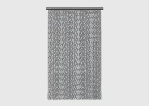 Curtain Abstraction on Grey, 140 x 245 cm, FCPL 6594