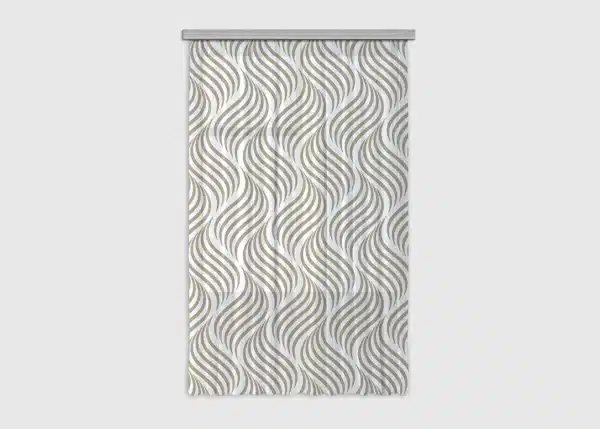 Curtain Beige Ornament, 140 x 245 cm, FCSL 7532