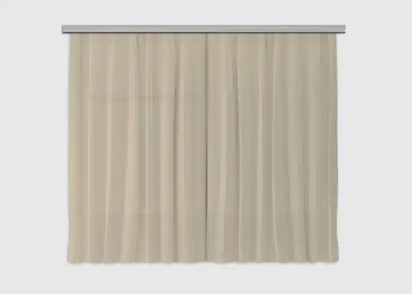 Curtain Dark Beige, 180 x 160 cm, FCSXL 4819
