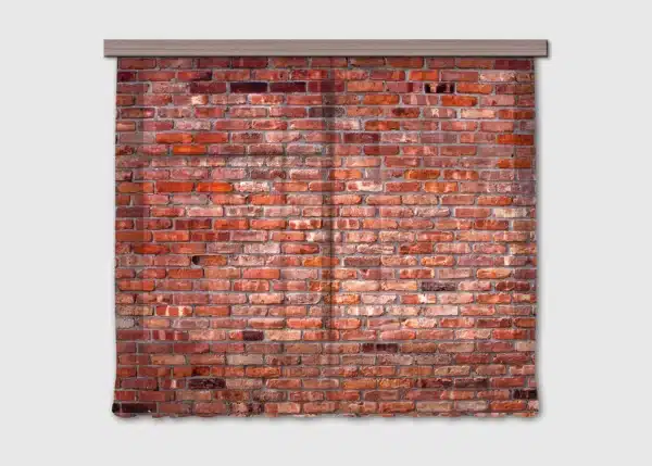 Curtain Brick Wall, 180 x 160 cm, FCSXL 4823