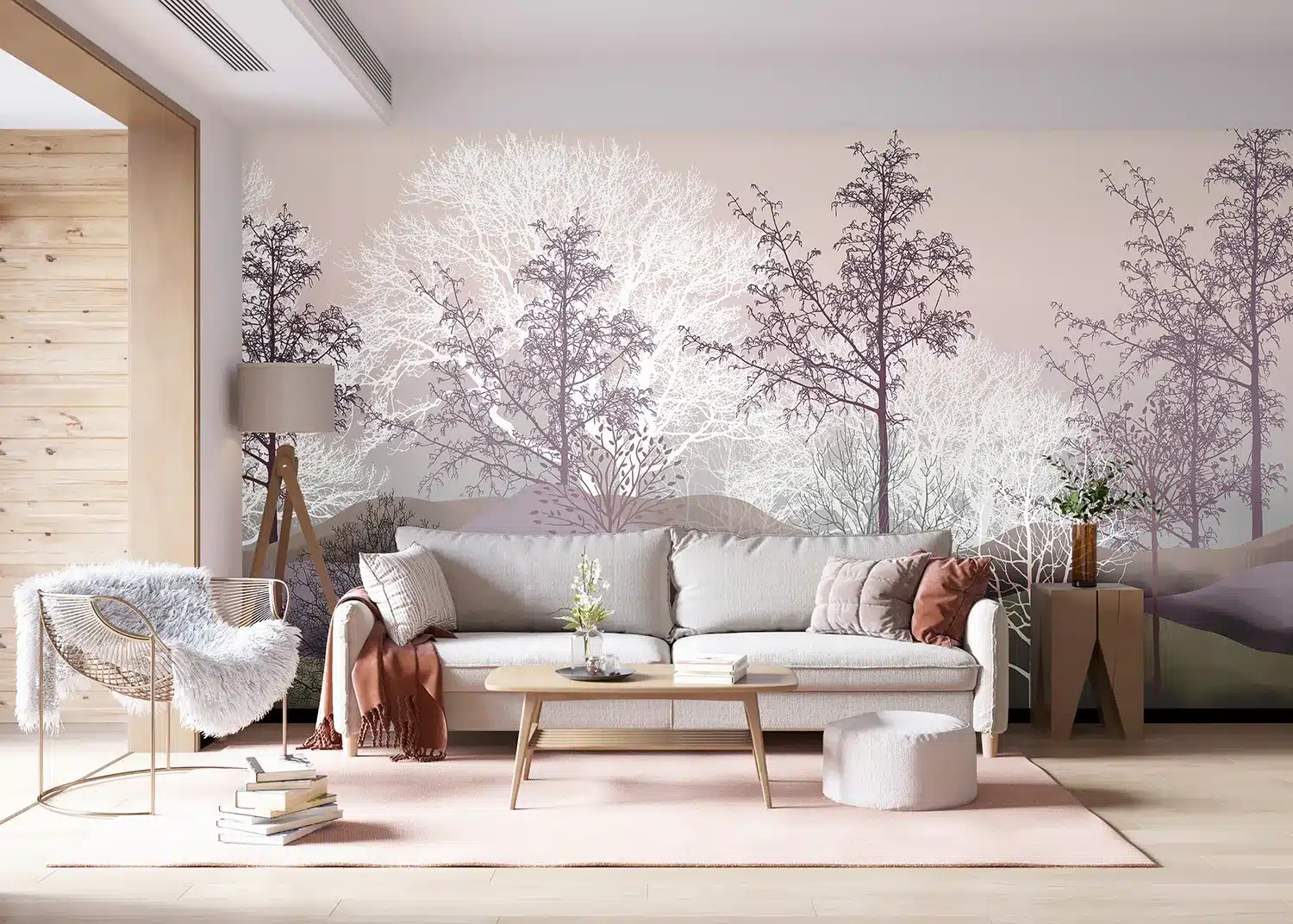 Pastel Forest | Made-to-Measure Wallpaper | Artlook | FTNS 1253 3