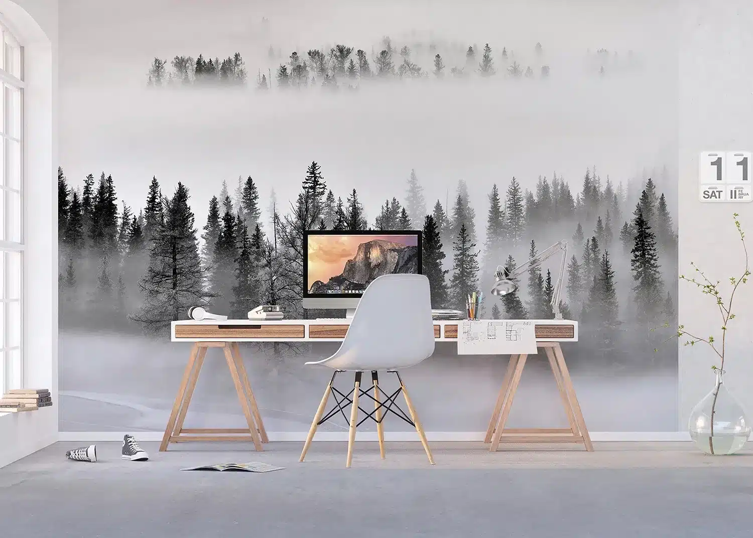 Foggy Morning | Made-to-Measure Wallpaper | Artlook | FTNXXL 3008 3