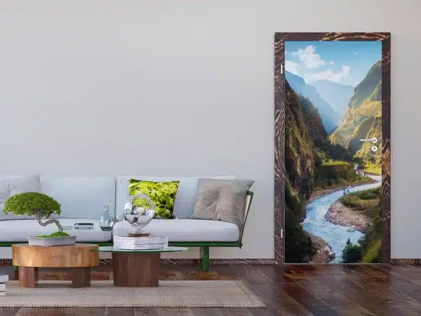 Wall Mural Mountain River, 90 x 202 cm, FTNV 2943