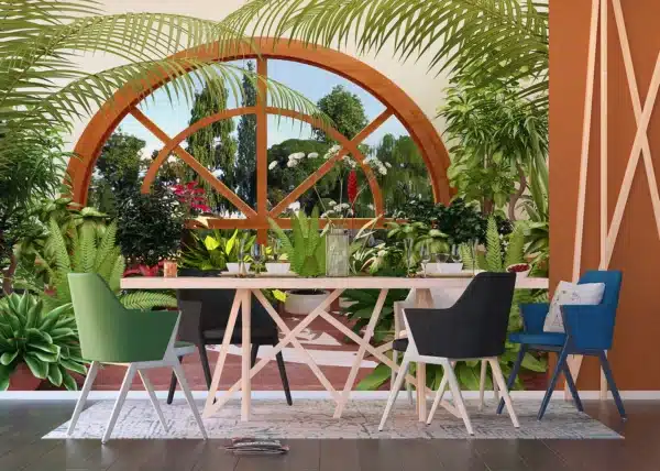 Wall Mural Winter Garden, 360 x 254 cm, FTS 0162