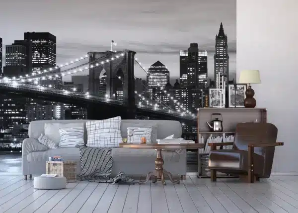 Wall Mural Brooklyn Bridge, 360 x 254 cm, FTS 0199