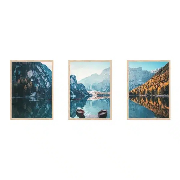 Poster Set Mountains, 3 x A3, P3 351467