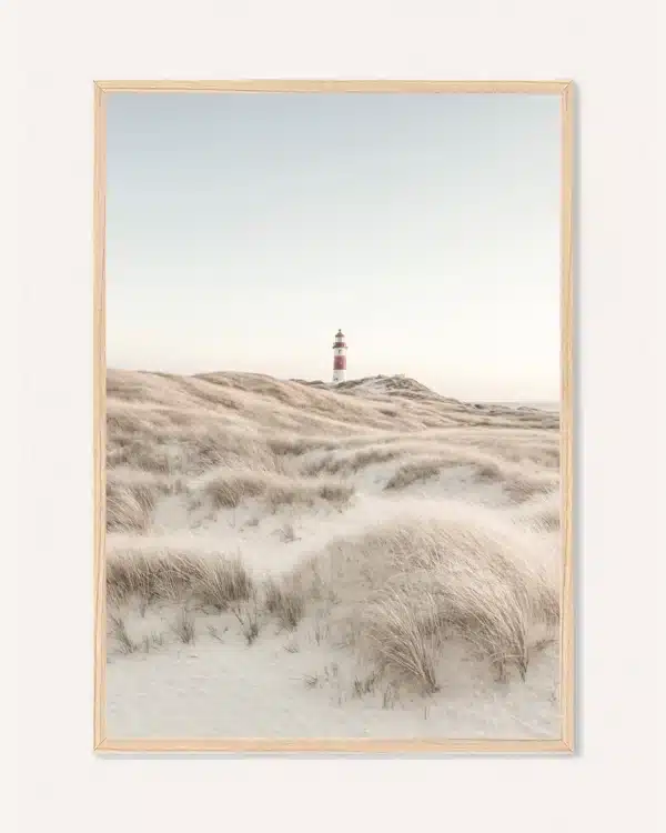 Poster Lighthouse / Summer Landscape, 30 x 42 cm, P 351349