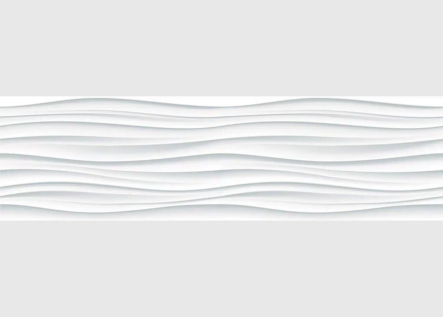Wall Border Wave Abstraction | 5 m x 13.8 cm | WB 8225