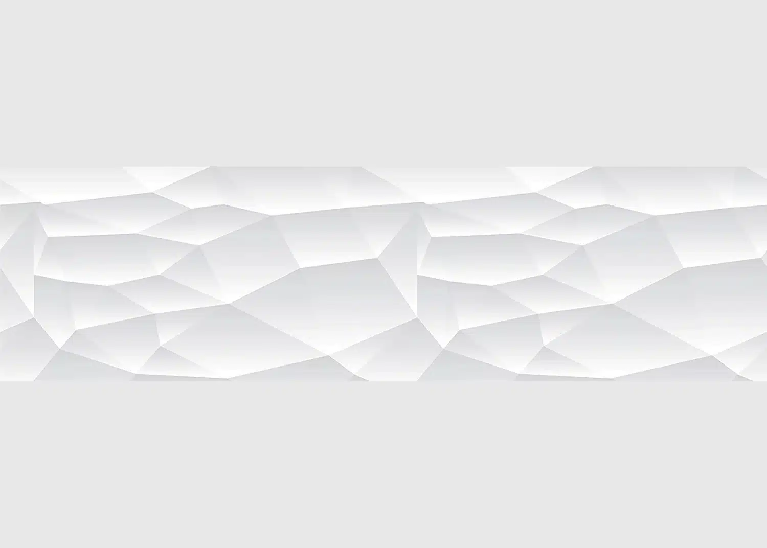 Wall Border White Mosaic | 5 m x 13.8 cm | WB 8233