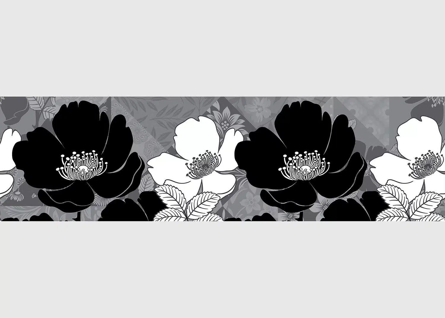 Wall Border Peonies | 5 m x 13.8 cm | WB 8239