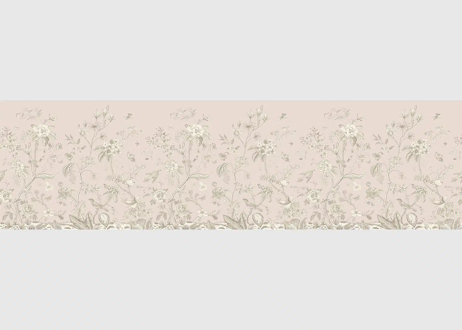 Wall Border Floral Abstraction | 5 m x 13.8 cm | WB 8251